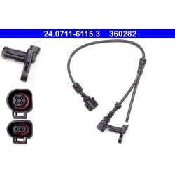 Wheel Speed Sensor ATE 24.0711-6115.3 OE Ref 1207332