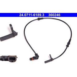Wheel Speed Sensor ATE 24.0711-6189.3 OE Ref A2045400117