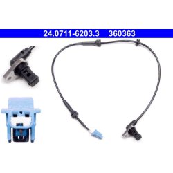 Wheel Speed Sensor ATE 24.0711-6203.3 OE Ref 47900MB200