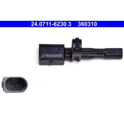 Wheel Speed Sensor ATE 24.0711-6230.3 OE Ref 2K0927807