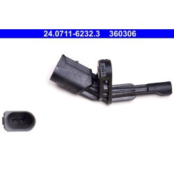 Wheel Speed Sensor ATE 24.0711-6232.3 OE Ref 1K0927808