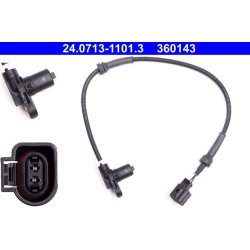 Wheel Speed Sensor ATE 24.0713-1101.3 OE Ref 98VW2B372BA