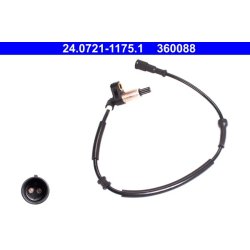 Wheel Speed Sensor ATE 24.0721-1175.1 OE Ref 7700834761