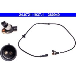 Wheel Speed Sensor ATE 24.0721-1937.1 OE Ref 1H0927807A