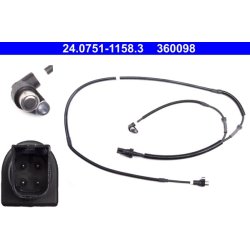 Wheel Speed Sensor ATE 24.0751-1158.3 OE Ref 3S5T2B372AA