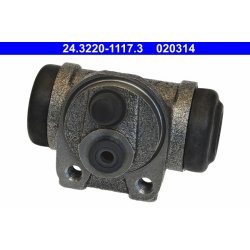 Cylindre de frein ATE 24.3220-1117.3 pour CITROËN, RENAULT, OE 95659668
