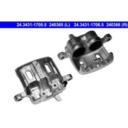 Étrier de frein ATE 24.3431-1705.5 pour HYUNDAI, MITSUBISHI OE MB858404
