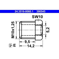 Union Bolt ATE 24.3516-0060.1