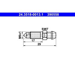 Breather Screw valve ATE 24.3518-0013.1