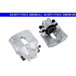 Étrier de frein ATE 24.3571-1733.5 pour BMW, MG OE 34116750149