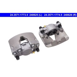 Étrier de frein ATE 24.3571-1774.5 pour AUDI A4, A5 OE 8K0615124