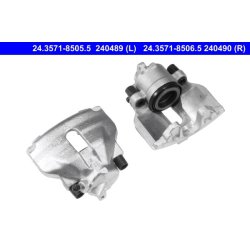 Étrier de frein ATE 24.3571-8506.5 pour AUDI 100, A6 OE 4A0615124