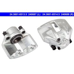 Étrier de frein ATE 24.3601-8513.5 pour MERCEDES, VW OE 0024206283