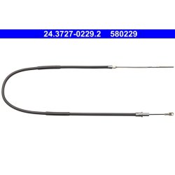 Câble de frein ATE 24.3727-0229.2 pour BMW Z3 OE 34401166055 ATE