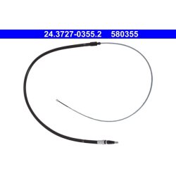 Câble de frein ATE 24.3727-0355.2 pour CITROËN C4 OE 9677689280 ATE