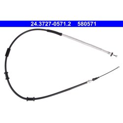 Câble de frein ATE 24.3727-0571.2 pour FIAT DOBLO OE 51750481 ATE