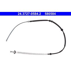 Câble de frein ATE 24.3727-0584.2 pour FIAT TIPO OE 52042831 ATE