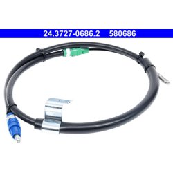 Câble de frein ATE 24.3727-0686.2 pour FORD TRANSIT OE BK31-2A635-FA ATE