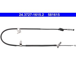 Câble de frein ATE 24.3727-1615.2 pour HONDA CR-V OE 47560-S9A-023 ATE