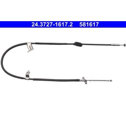Câble de frein ATE 24.3727-1617.2 pour HONDA CR-V OE 47560-S9A-E01 ATE
