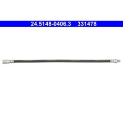 Flexible de frein ATE 24.5148-0406.3 pour MERCEDES CLS, CLASSE E OE A2124280035 ATE