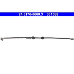 Flexible de frein ATE 24.5176-0660.3 pour VAUXHALL CASCADA OE 39041651 ATE