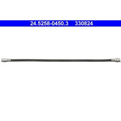 Tuyau de frein ATE 24.5258-0450.3 pour NISSAN, VAUXHALL, RENAULT, ATE