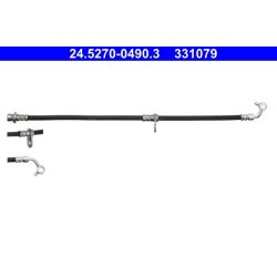 Flexible de frein ATE 24.5270-0490.3 pour HONDA CR-V OE 01466-S9A-E01 ATE