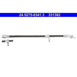 Flexible de frein ATE 24.5275-0341.3 pour TOYOTA AURIS, AVENSIS OE 90947-W2017 ATE