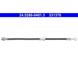 Flexible de frein ATE 24.5286-0401.3 pour HYUNDAI i10 OE 58738-0X300 ATE
