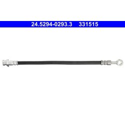 Flexible de frein ATE 24.5294-0293.3 pour HYUNDAI ELANTRA, i30 OE 58737-2H350 ATE