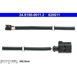 Brake Pad Sensor ATE 24.8190-0011.2 OE Ref 4L0615437