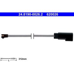 Brake Pad Sensor ATE 24.8190-0026.2
