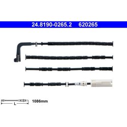 Brake Pad Sensor ATE 24.8190-0265.2 OE Ref 34356789445