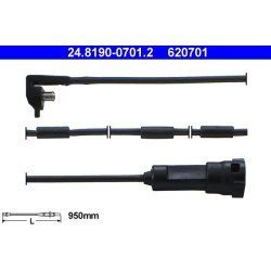 Brake Pad Sensor ATE 24.8190-0701.2 OE Ref 1238353