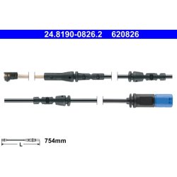 Brake Pad Sensor ATE 24.8190-0826.2 OE Ref 34356880543