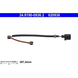 Brake Pad Sensor ATE 24.8190-0936.2 OE Ref 7L5907637A