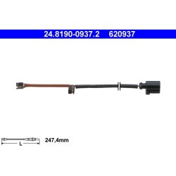 Brake Pad Sensor ATE 24.8190-0937.2 OE Ref 95561236571