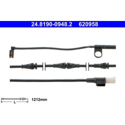 Brake Pad Sensor ATE 24.8190-0948.2 OE Ref SEM500090