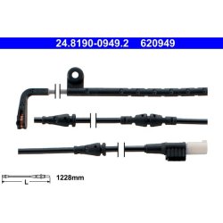 Brake Pad Sensor ATE 24.8190-0949.2 OE Ref SEM500080