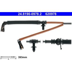 Brake Pad Sensor ATE 24.8190-0978.2 OE Ref 4M0615121D