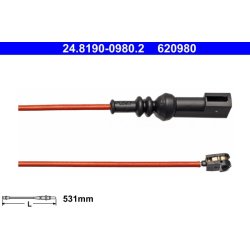 Brake Pad Sensor ATE 24.8190-0980.2 OE Ref 1817716