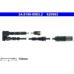 Brake Pad Sensor ATE 24.8190-0983.2 OE Ref 34356888167