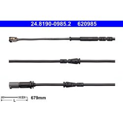 Brake Pad Sensor ATE 24.8190-0985.2 OE Ref 34356799329