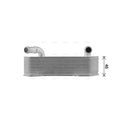 AVA Engine Oil Cooler AVA QUALITY COOLING AI3435 OE Ref 02E409061D AVA QUALITY COOLING