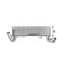AVA Engine Oil Cooler AVA QUALITY COOLING AI3442 OE Ref 4G0317021M AVA QUALITY COOLING