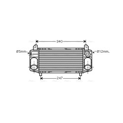 AVA Intercooler AVA QUALITY COOLING AI4192 OE Ref 8Z0145804C
