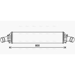 AVA Intercooler AVA QUALITY COOLING AI4406 OE Ref 4G0145805N