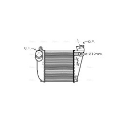 AVA Intercooler AVA QUALITY COOLING AIA4354 OE Ref 1J0.145.803 N