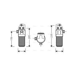 AVA AC Dryer AVA QUALITY COOLING AID300 OE Ref 8Z0.820.193 B